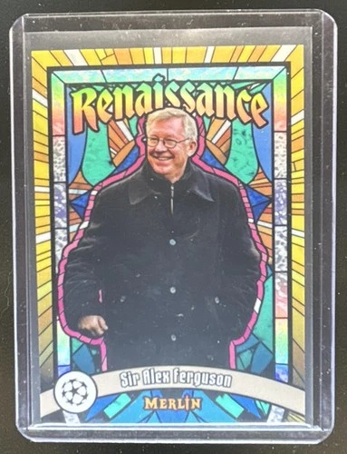 Sir Alex Ferguson 2024 Topps Merlin Chrome