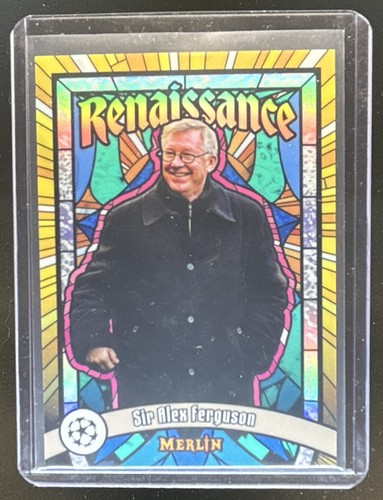Sir Alex Ferguson 2024 Topps Merlin Chrome #R-7