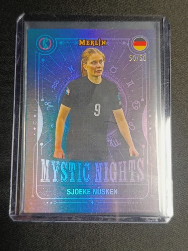 Sjoeke Nüsken 2025 Topps Merlin Chrome /50