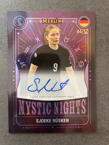Sjoeke Nüsken 2025 Topps Merlin UEFA Women's Euro 2025 /50