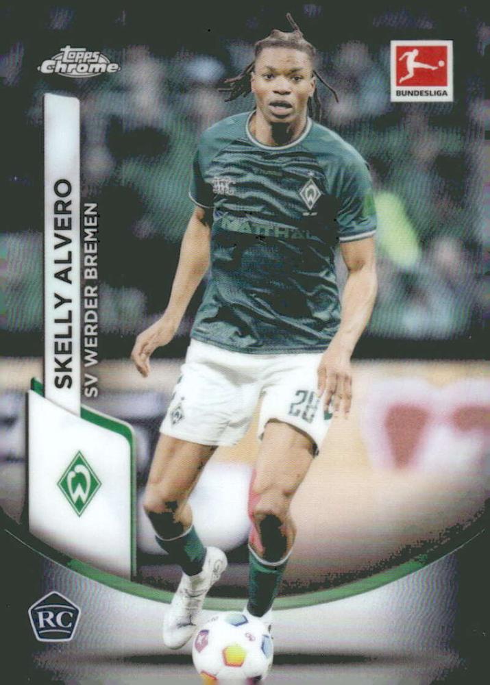 Skelly Alvero 2023 Topps Chrome Bundesliga