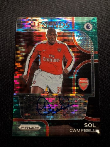 Sol Campbell 2022 Panini Prizm Premier League