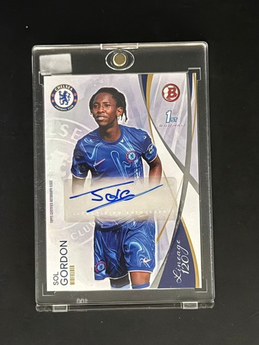 Sol Gordon 2024 Topps Chelsea Lineage
