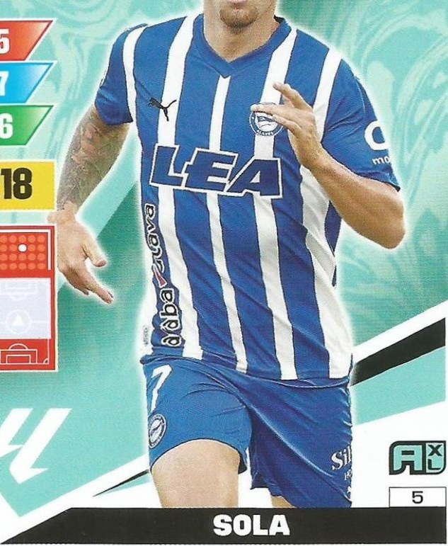 Sola 2023 Panini Adrenalyn XL La Liga