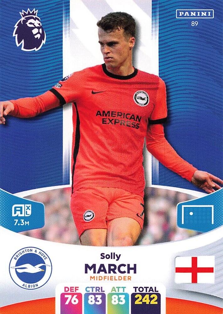 Solly March 2024 Panini Adrenalyn XL Premier League