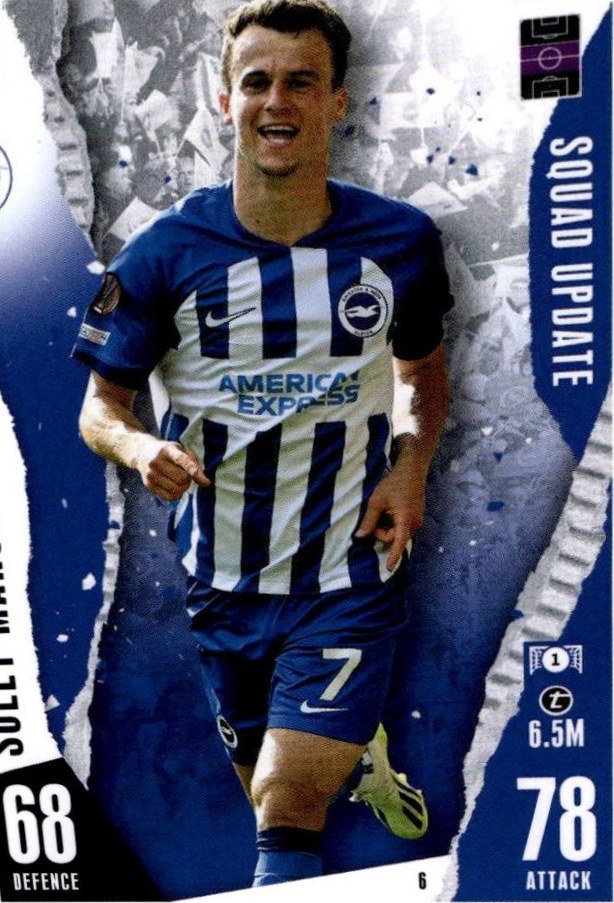 Solly March 2023 Topps Match Attax UEFA Club Competitions Extra