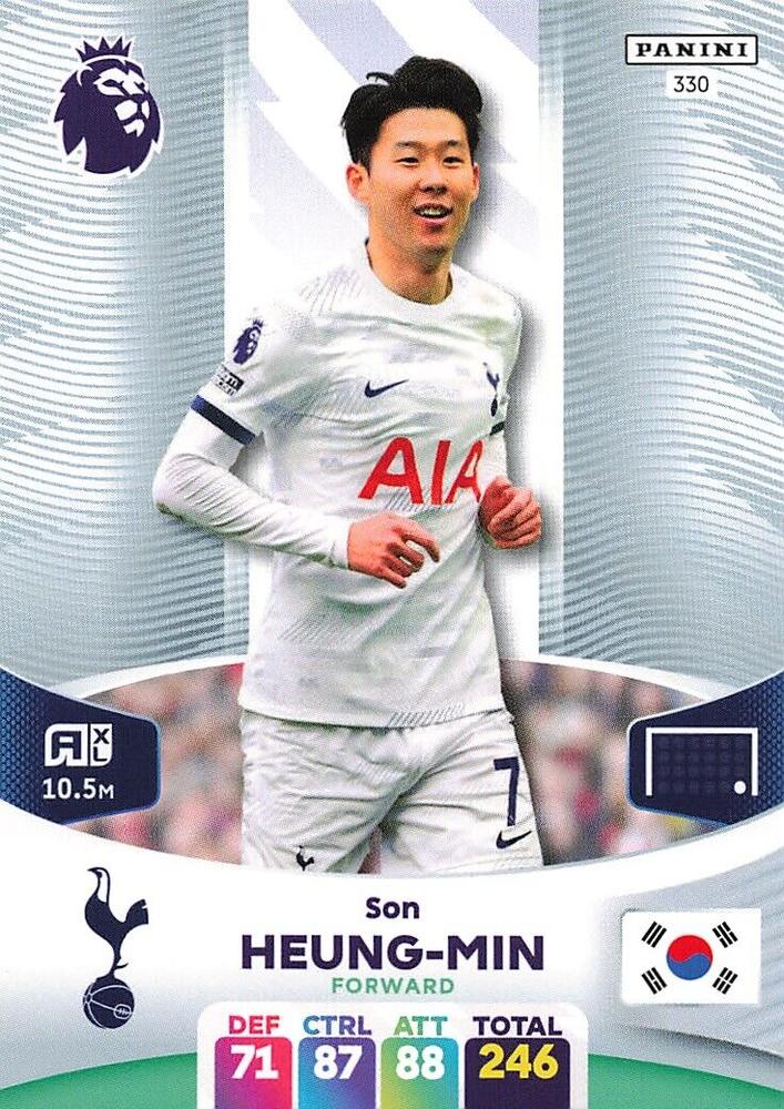 Son Heung min 2024 Panini Adrenalyn XL Premier League