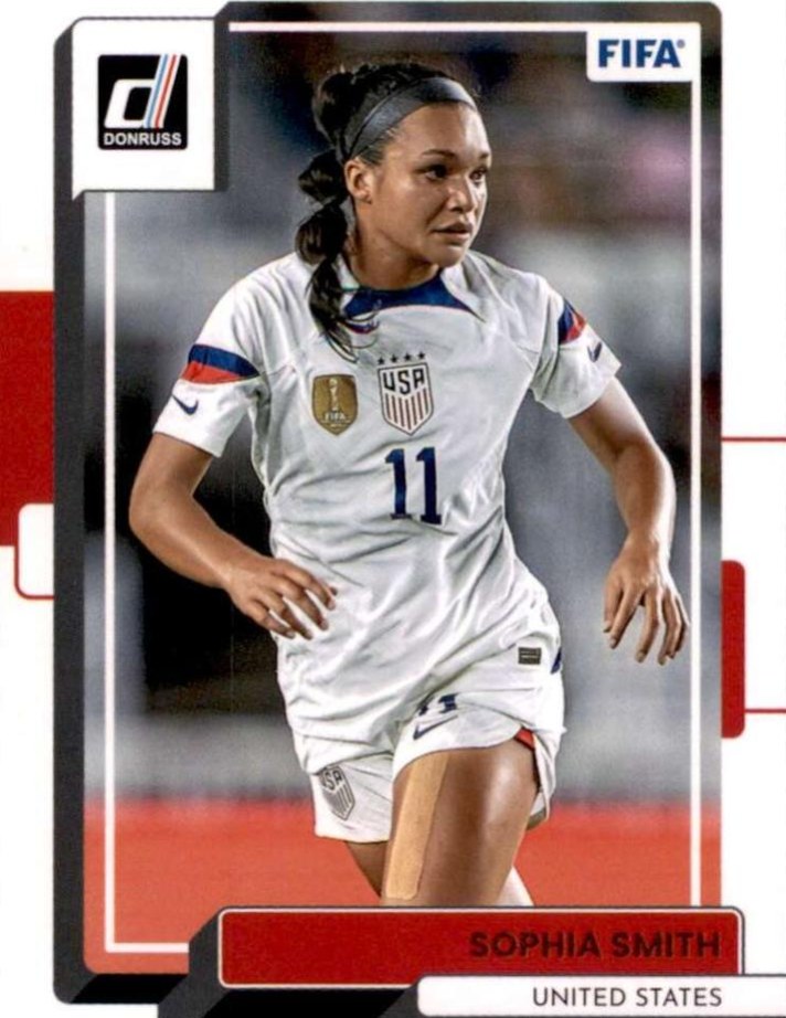 Sophia Smith 2022 Panini Donruss Soccer 129
