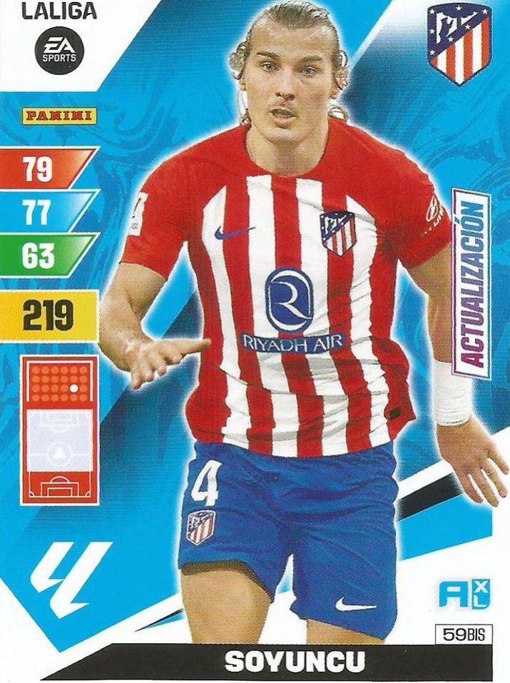 Soyuncu 2023 Panini Adrenalyn XL La Liga