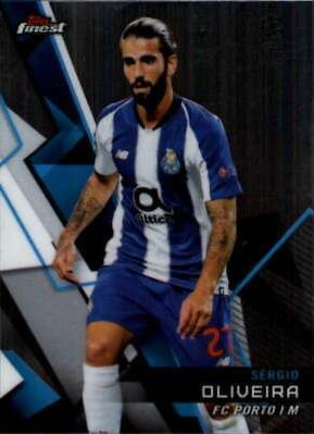 Sérgio Oliveira 2018 Topps Finest UEFA 67