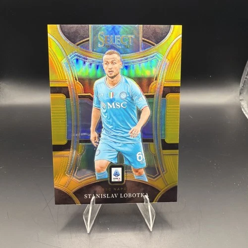 Stanislav Lobotka 2023 Panini Select Serie A Gold Prizm /10