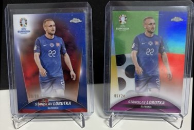 Stanislav Lobotka 2024 Topps Chrome UEFA EURO