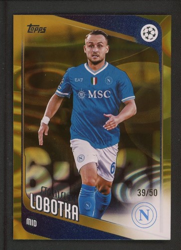 Stanislav Lobotka 2026 Topps UEFA Champions League 39/50