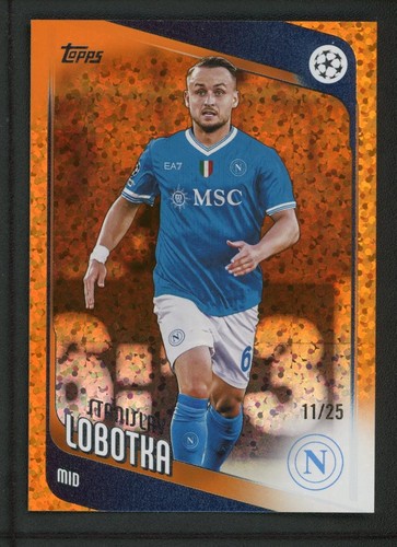 Stanislav Lobotka 2026 Topps UEFA Champions League Orange /25
