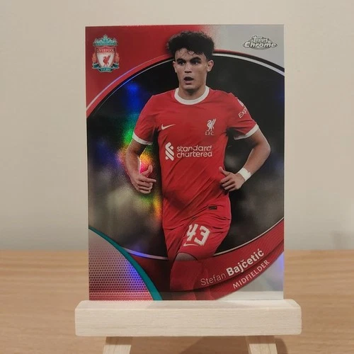 Stefan Bajcetic 2023 Topps Chrome Refractor
