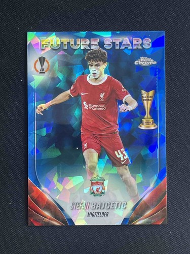 Stefan Bajcetic 2024 Topps Chrome Sapphire