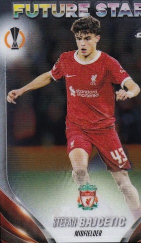 Stefan Bajcetic 2023 Topps Chrome UEFA Club Competitions #81