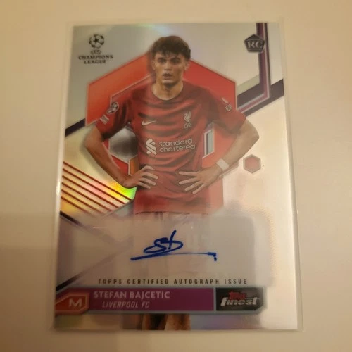 Stefan Bajcetic 2023 Topps Finest