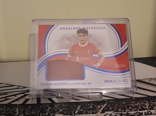 Stefan Bajcetic 2023 Panini Immaculate /25