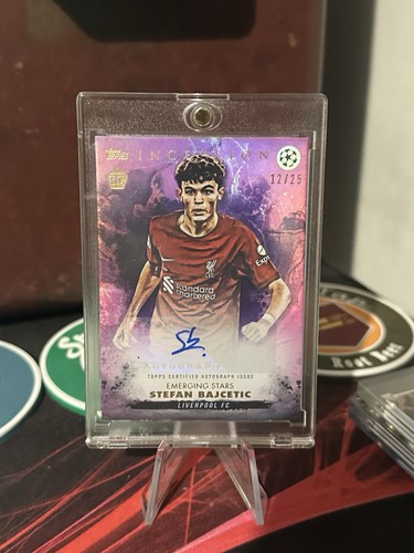 Stefan Bajcetic 2022 Topps Inception Purple /25
