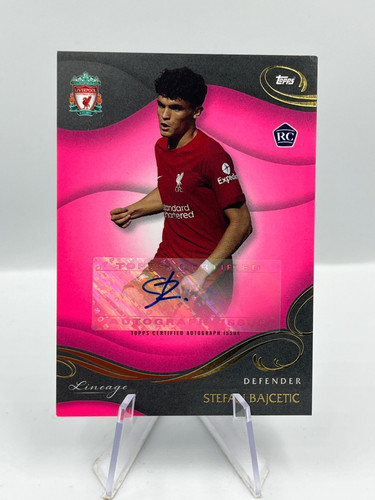 Stefan Bajcetic 2023 Topps Lineage 45/80