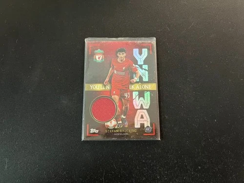 Stefan Bajcetic 2023 Topps Liverpool FC Team Set