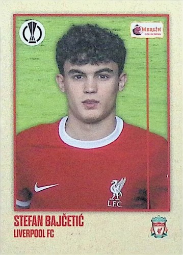 Stefan Bajcetic 2023 Topps Merlin Heritage