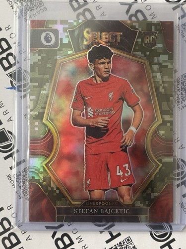 Stefan Bajcetic 2023 Panini Select Camo /199