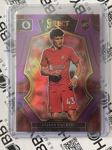 Stefan Bajcetic 2022 Panini Select Purple /135
