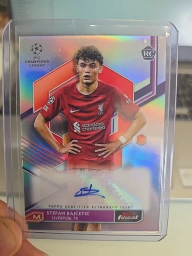 Stefan Bajcetic 2022 Topps UCC Finest