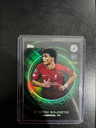 Stefan Bajcetic 2023 Topps UEFA Champions League Vetrina /99