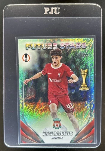 Stefan Bajcetic 2023 Topps UEFA Jade Edition