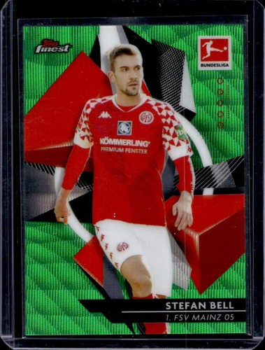 Stefan Bell 2020 Topps Finest Green Wave /99