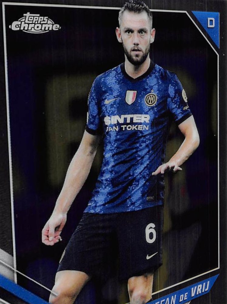 Stefan de Vrij 2021 Topps Chrome UCC 179
