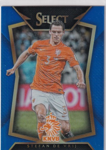 Stefan de Vrij 2015 Panini Select Calcio Blue /299