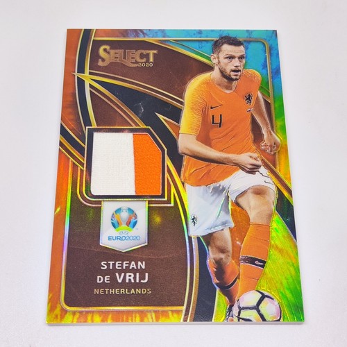 Stefan de Vrij 2020 Panini Select Tie-Dye Prizm /25