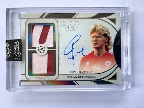 Stefan Effenberg 2025 Topps Dynasty UEFA Black /5
