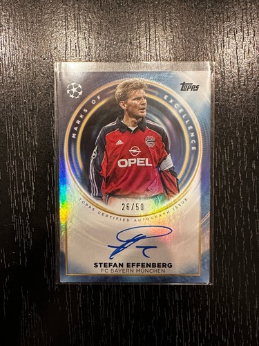 Stefan Effenberg 2024 Topps Inception UCC Gold /50
