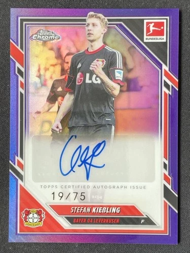 Stefan Kiebling 2026 Topps Chrome Viola /75