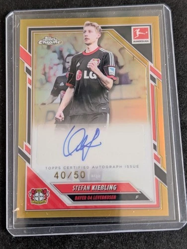 Stefan Kießling 2025 Topps Bundesliga Chrome /50