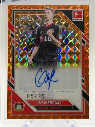 Stefan Kießling 2025 Topps Chrome Orange /25