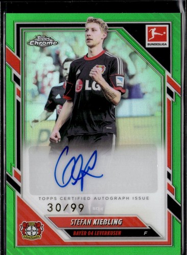 Stefan Kissenling 2025 Topps Cromo Bundesliga Green /99