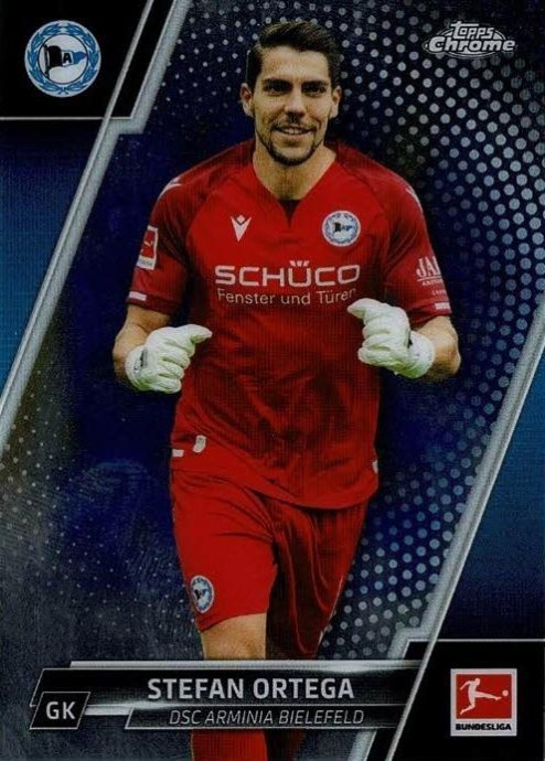 Stefan Ortega 2021 Topps Chrome Bundesliga 19