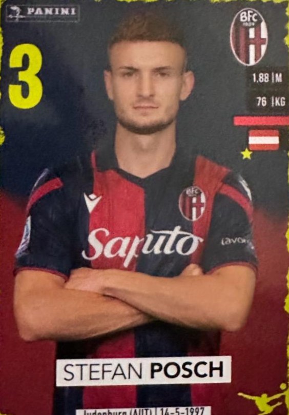 Stefan Posch 2023 Panini Calciatori Stickers