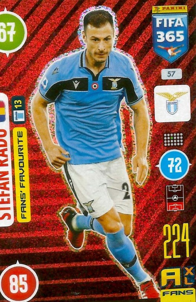 Stefan Radu 2021 Panini Adrenalyn XL FIFA 365