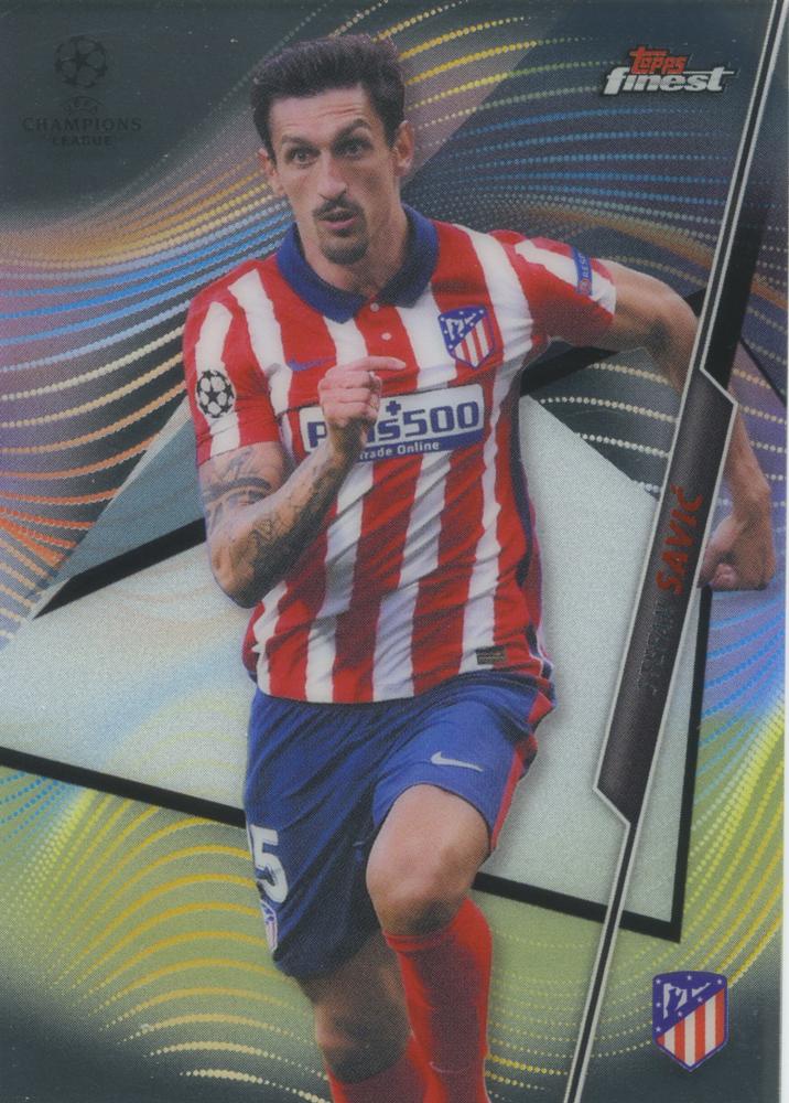 Stefan Savić 2020 Topps Finest UEFA 31