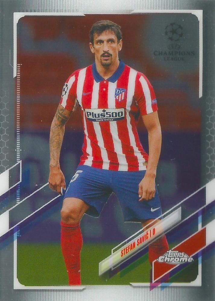Stefan Savic 2020 Topps Chrome UCC 3