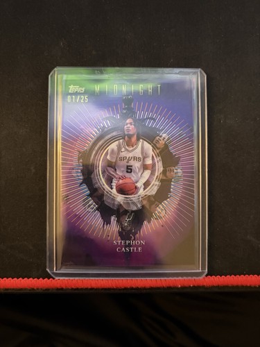 Stephon Castle 2024 Topps Midnight /25