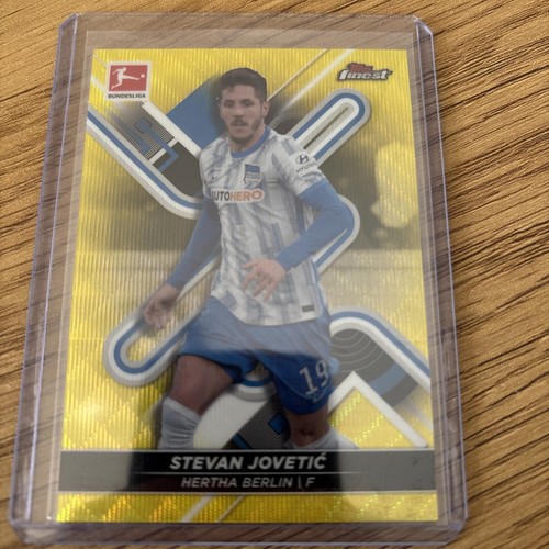 Stevan Jovetic 2022 Topps Finest /350