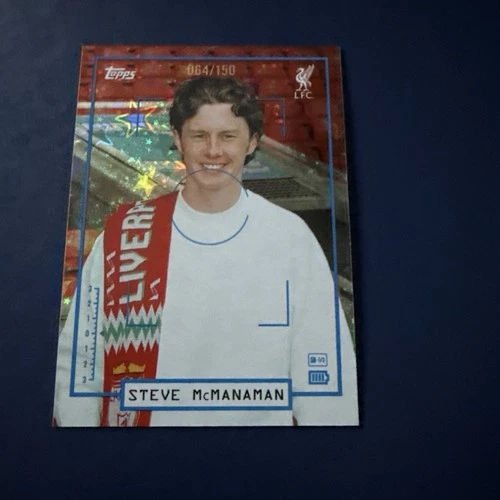 Steve McManaman 2026 Topps Liverpool Focus /150